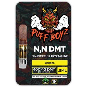 Puff Boyz -NN DMT .5ML(400MG) Cartridge – Banana